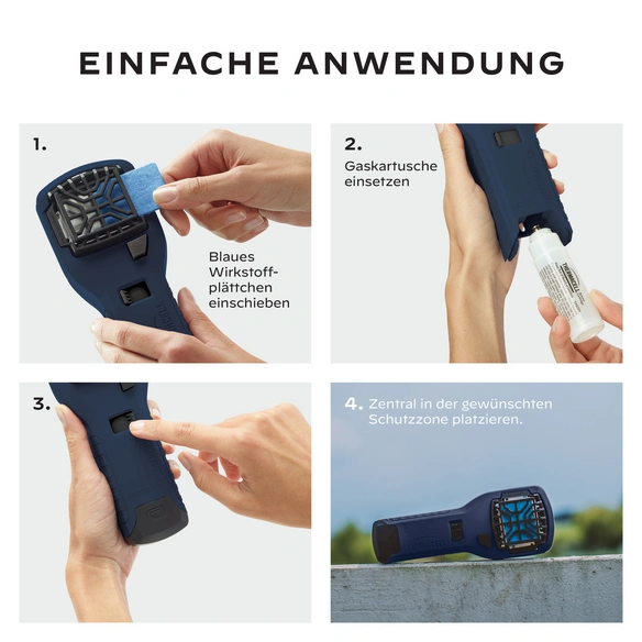 Mückenabwehr »Proactive«, max. 20 m², navy