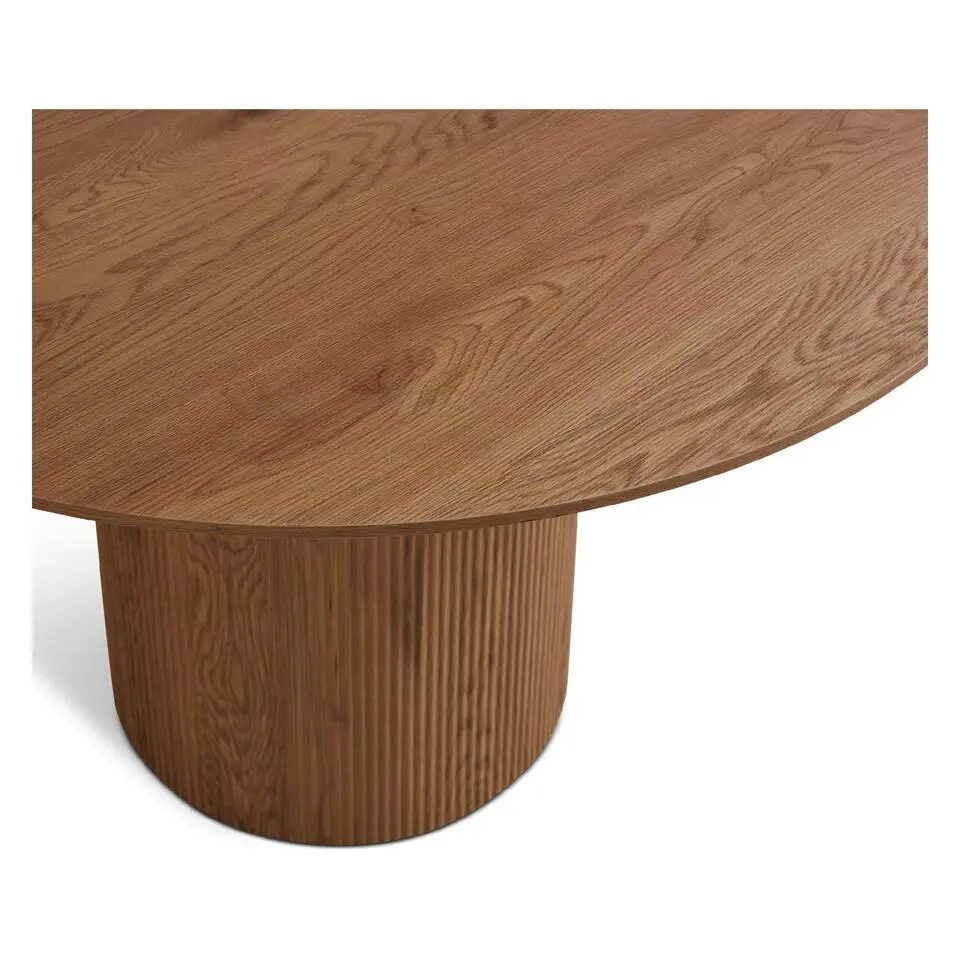 Nest of Nora Ronde eettafel Fenna 120 cm - Walnoot fineer