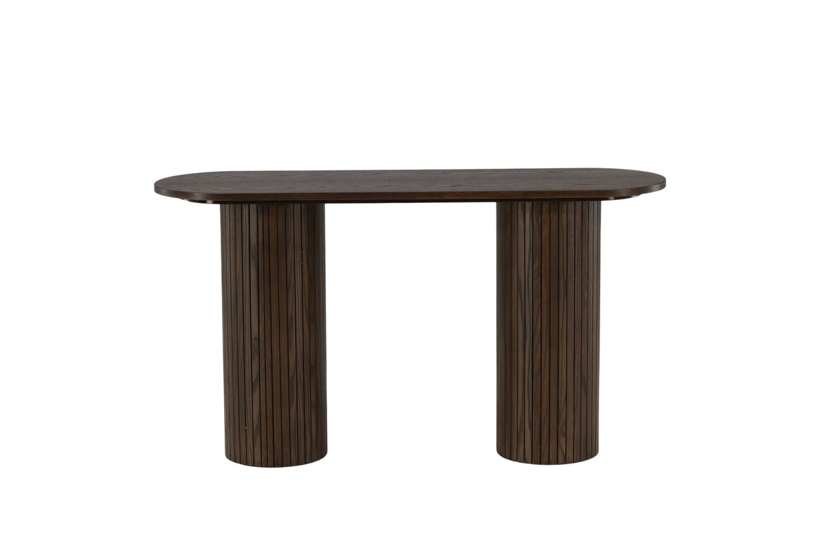 Rebellenclub Sidetable Pokka - 130 x 40 cm - Walnoot