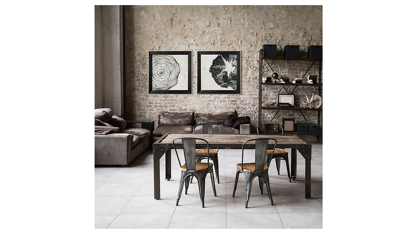 Obraz w ramie Narrow Wood Line 85x85 cm