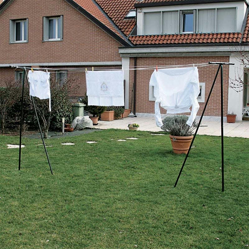 - Etendoir à linge en acier laqué époxy