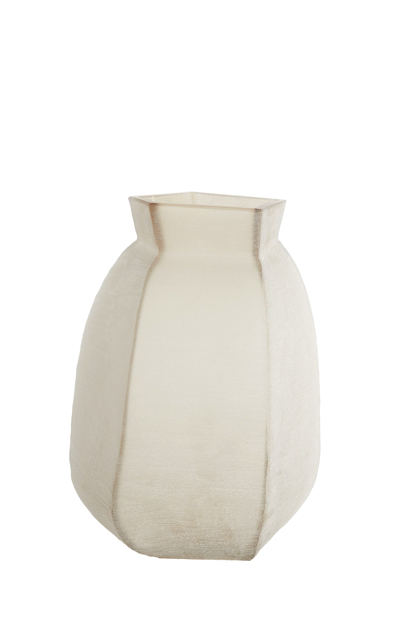 Light & Living Light&living Vaas 28x25,5x40 cm VELIKO glas licht bruin