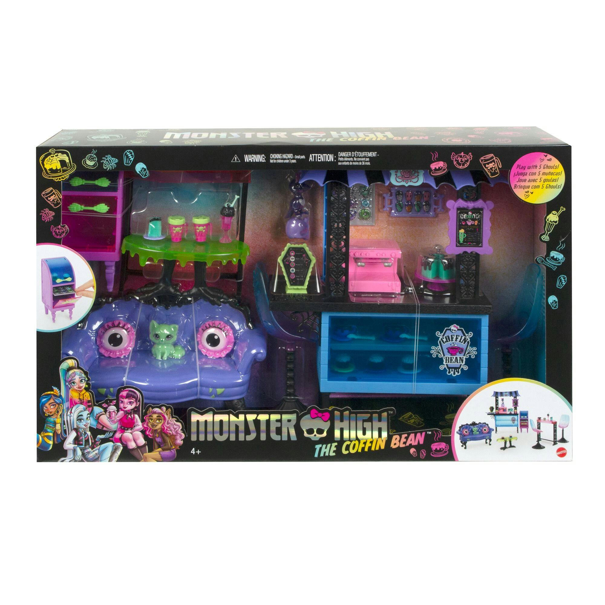 Monster High Coffin Bean Playset, Ages 4+