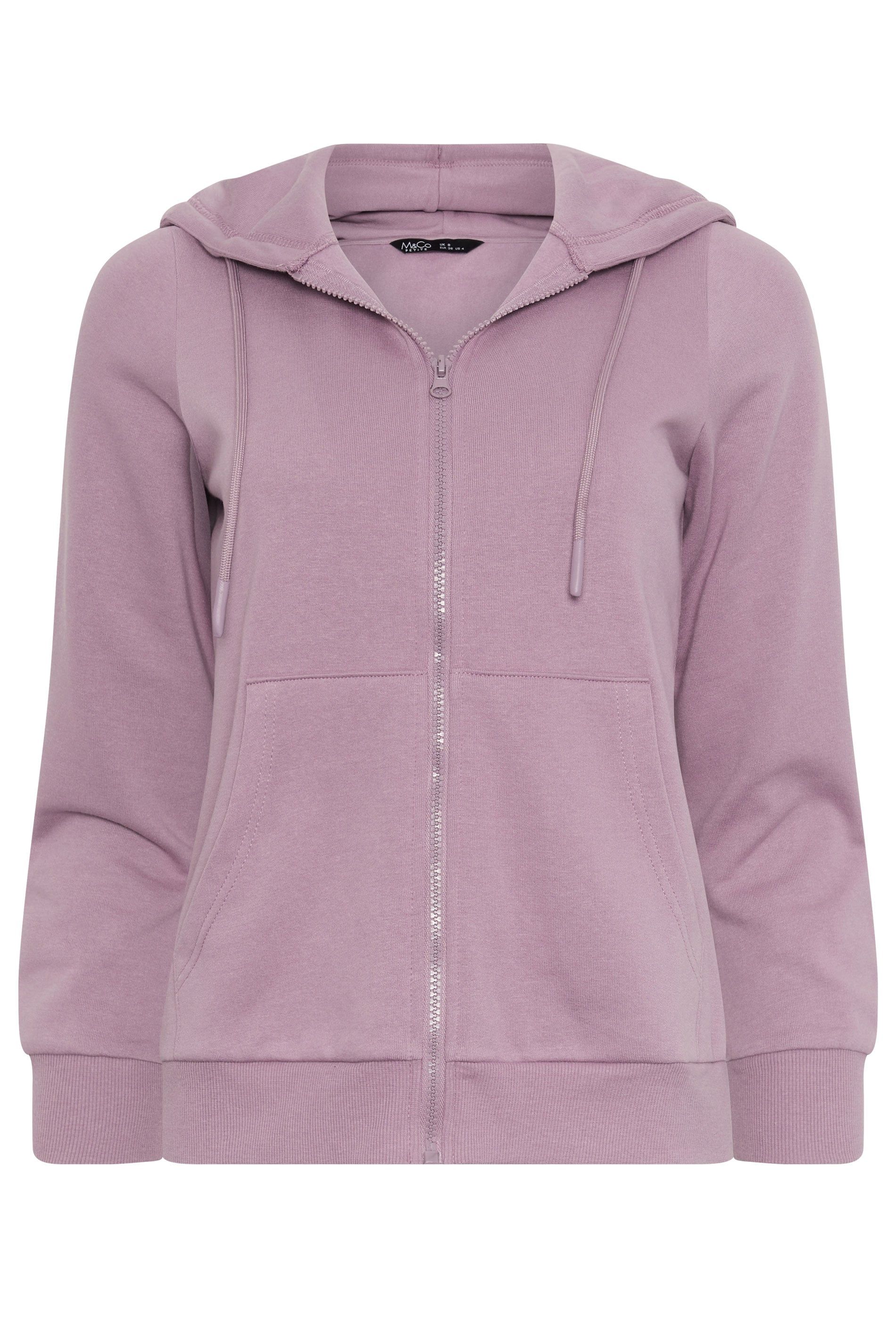M&Co Petite Essential Zip Hoodie