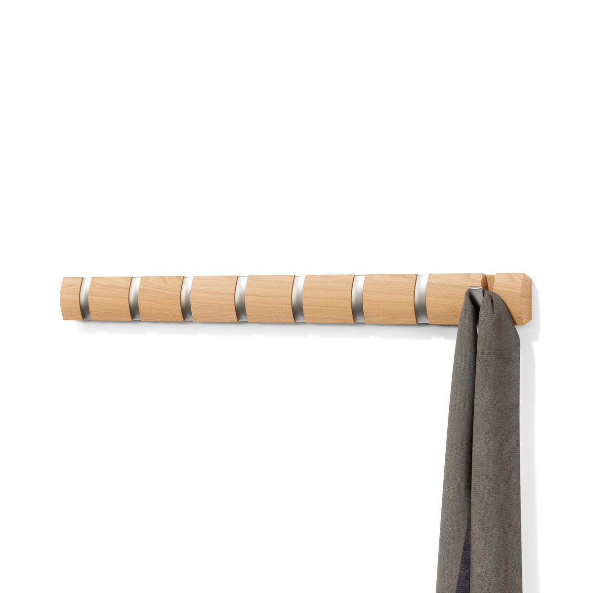 Umbra wandhaak Flip - 81 x 6 x 3 cm - Naturel