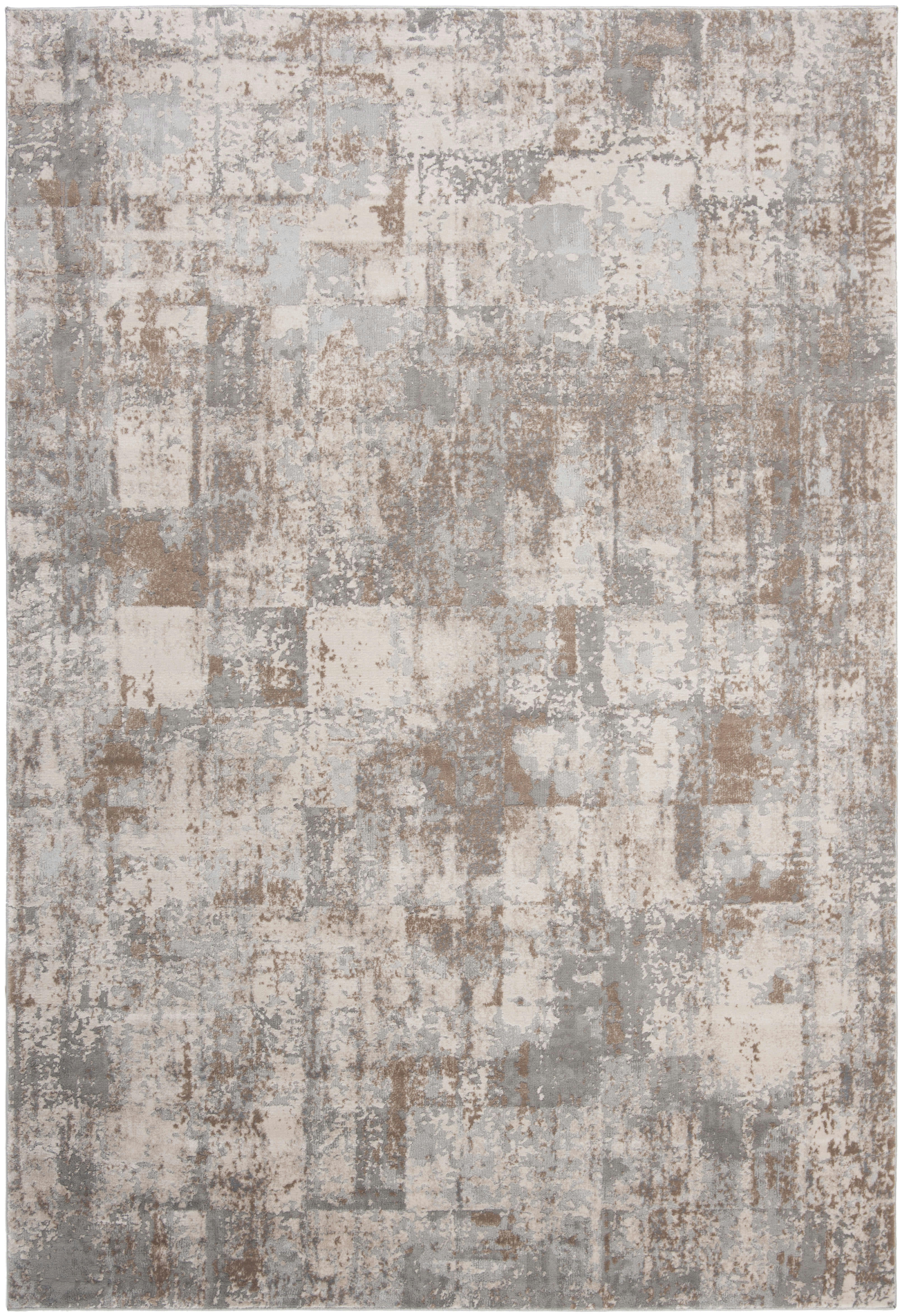 INVISTA - Tapis de salon interieur en crème & beige, 160 x 229 cm