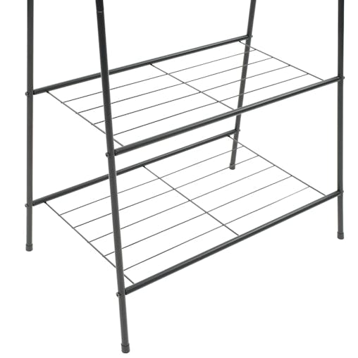 NNEVL Clothes Rack 59x35x150 cm Black