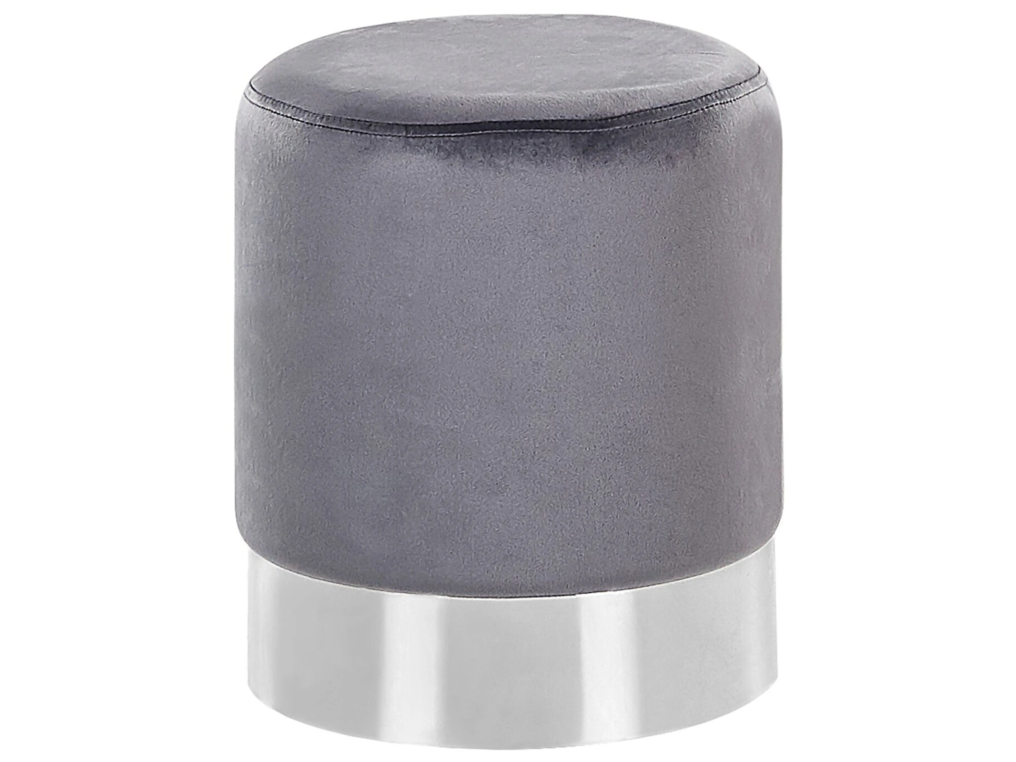 Pouffe BRIGITTE Velvet Grey