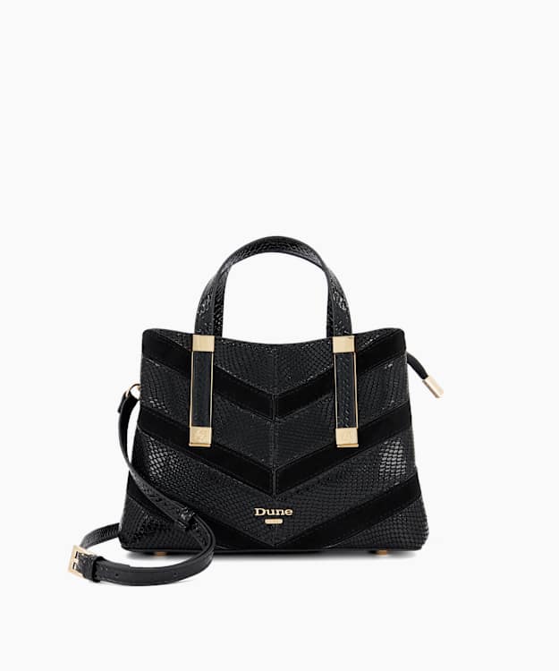 Dinkydorry Black - Textured Tote Bag