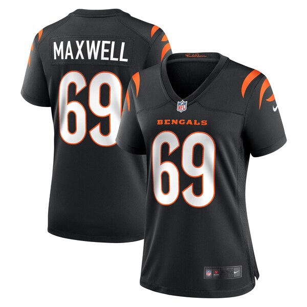 Devonnsha Maxwell Cincinnati Bengals Nike Women's Team Game Jersey -  Black