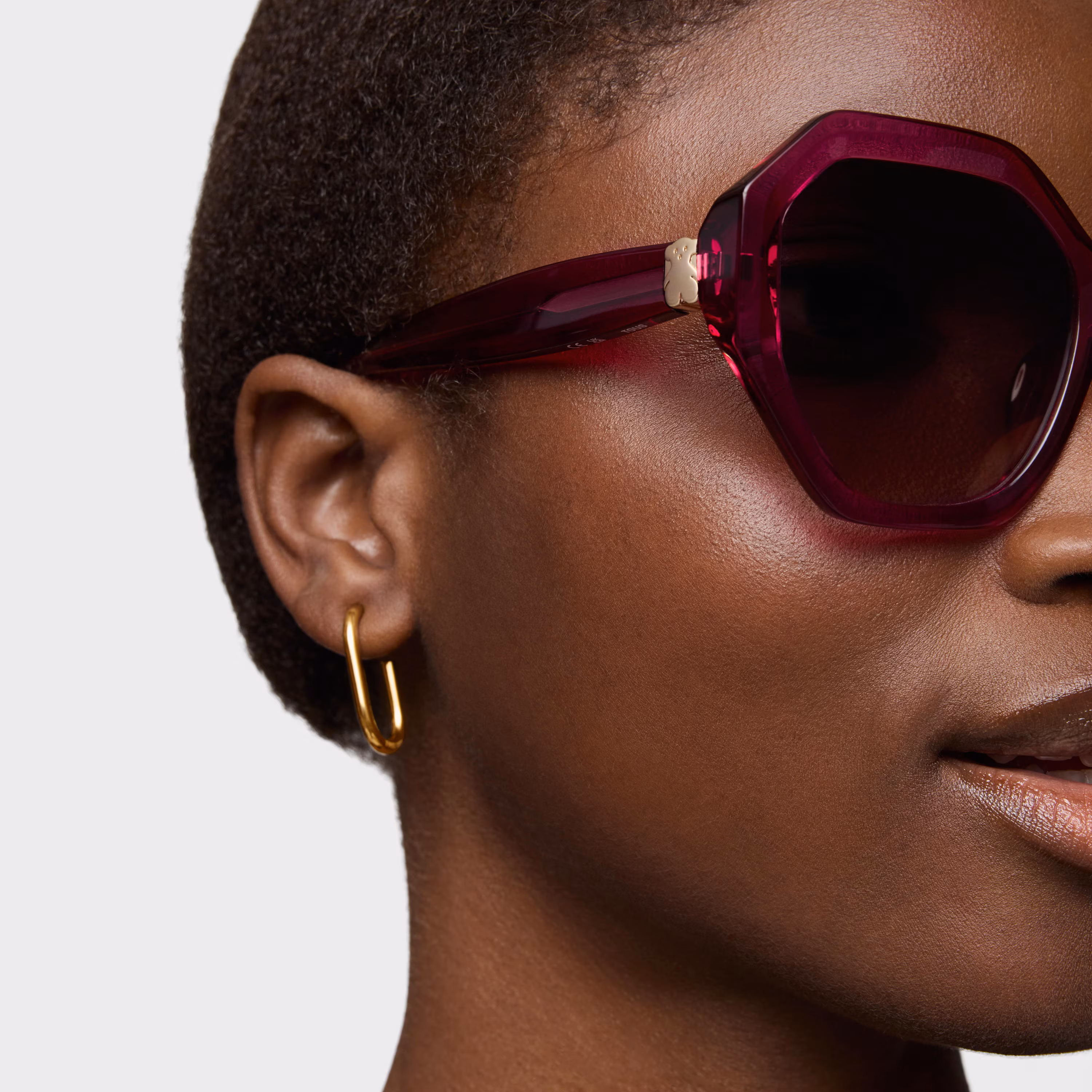 Gafas de sol rosas TOUS Hexagon Icon