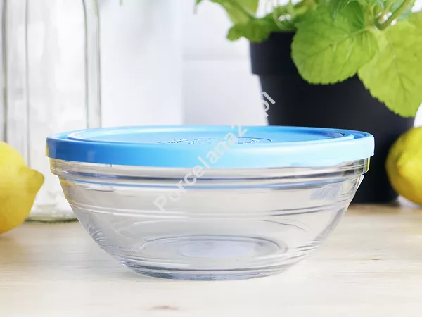 Pojemnik szklany okrągły / salaterka 970 ml Duralex - Freshbox 11.DX.FRO.40197