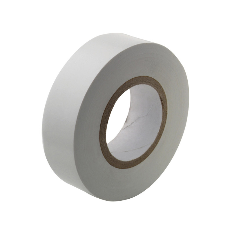Ruban d'isolation électrique PVC Raytech blanc 15 mm x 10 m PROFILE