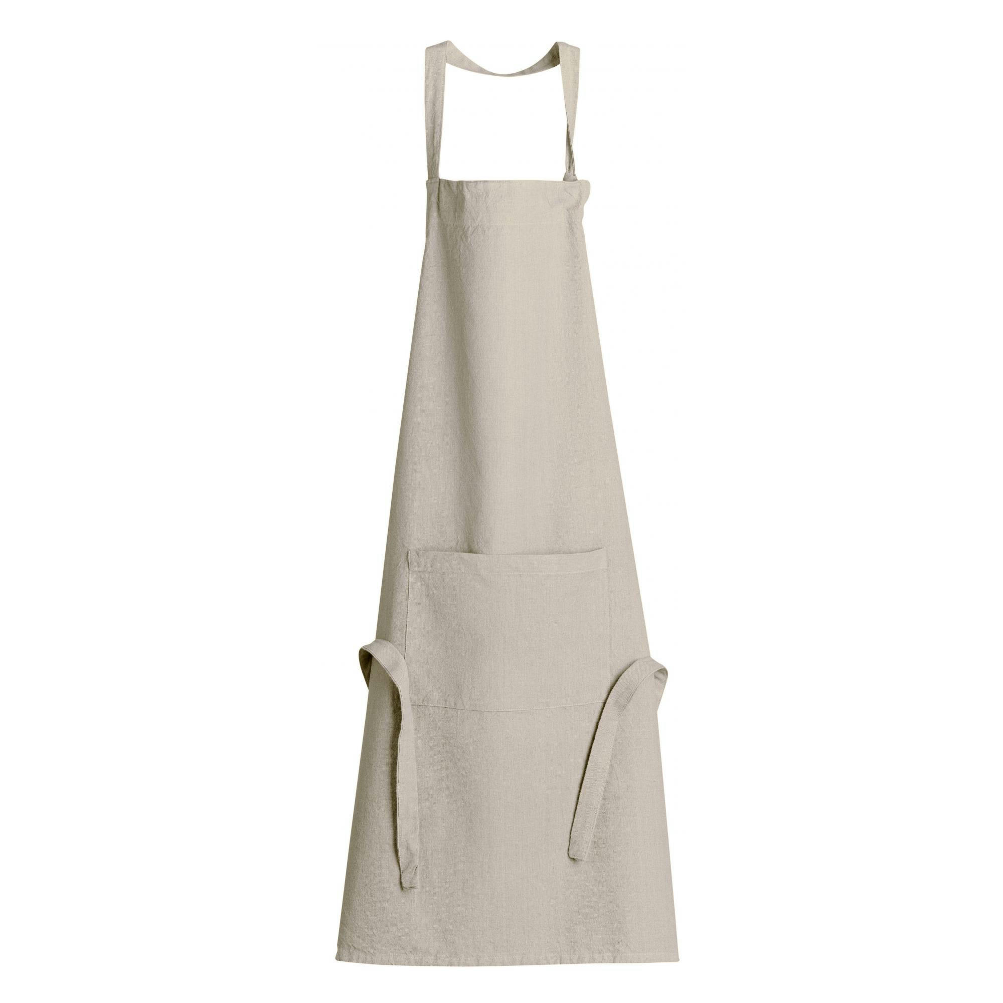 ADA - Tablier de cuisine recyclé  en coton ficelle 72 x 85