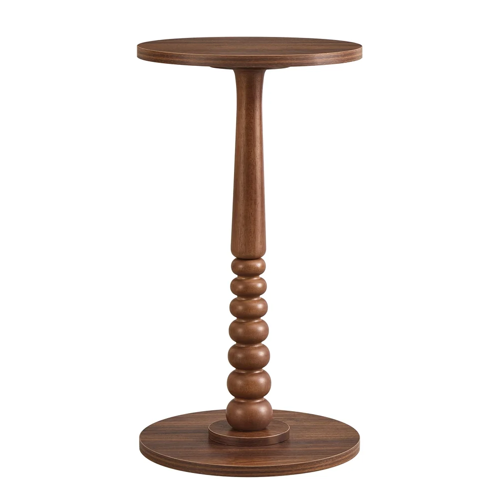 Mariel Collection – Table d’appoint ronde au style mid century élégant