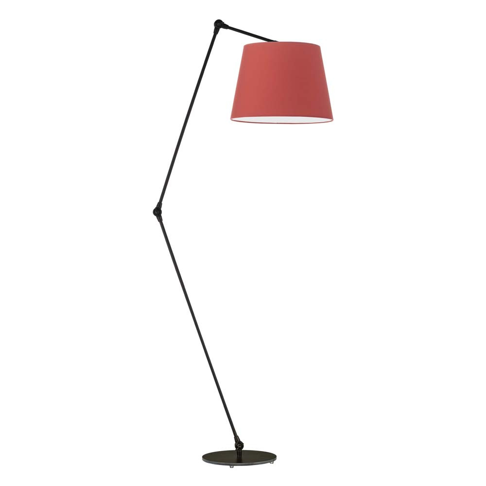 Lampa MANILA regulowana Czarny/ Czerwony