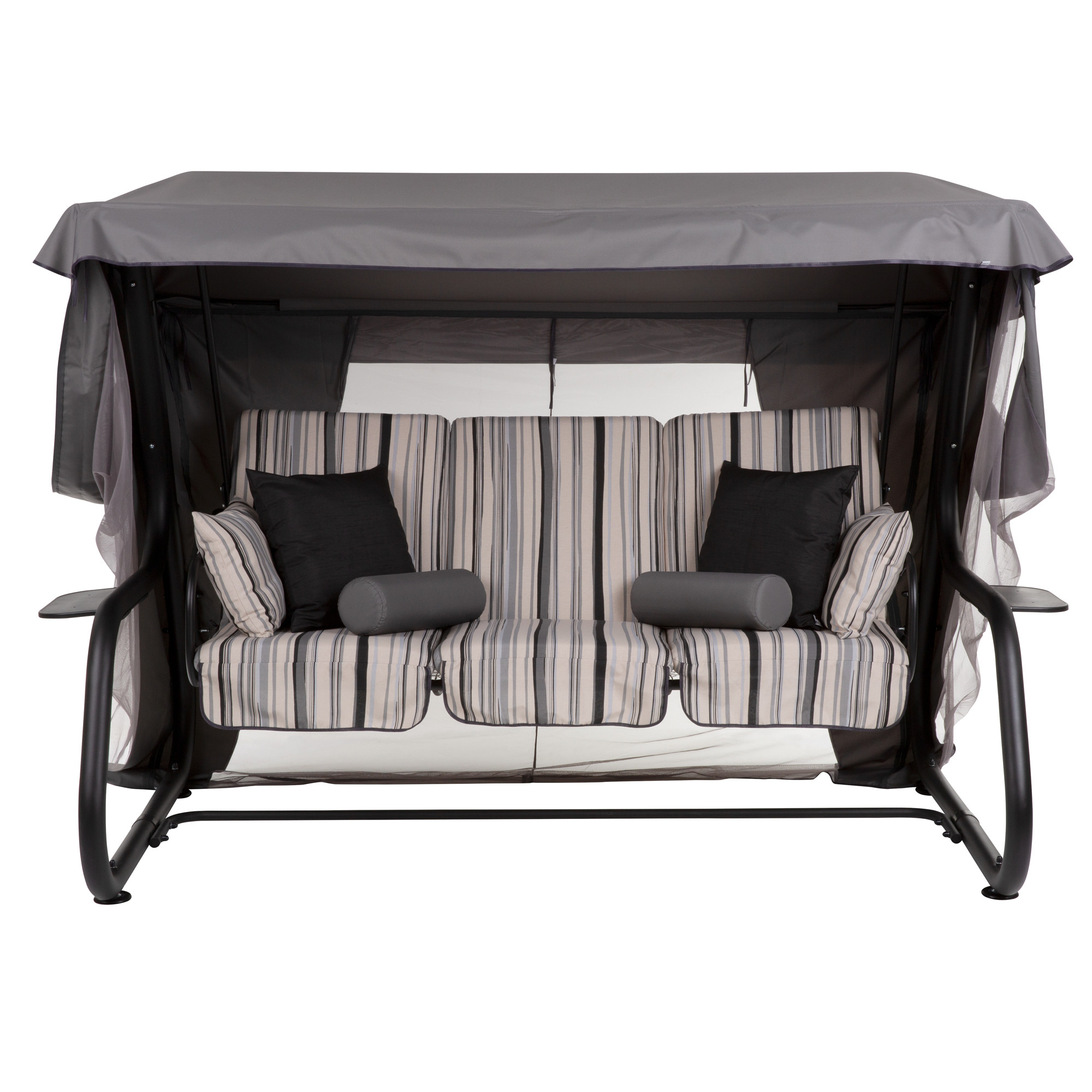 Huśtawka ogrodowa Venezia Lux Black Edition C024-06LB PATIO