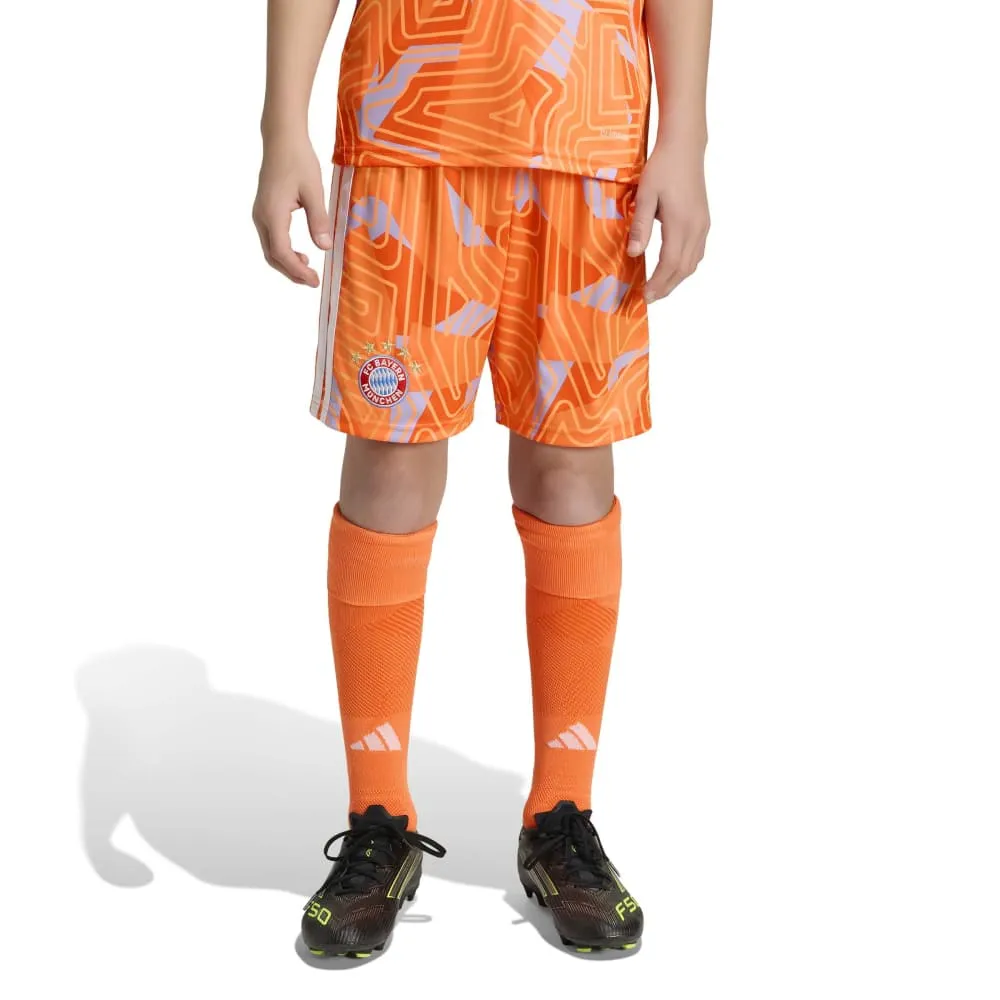 adidas FC Bayern Munich 26/27 goalkeeper home junior shorts