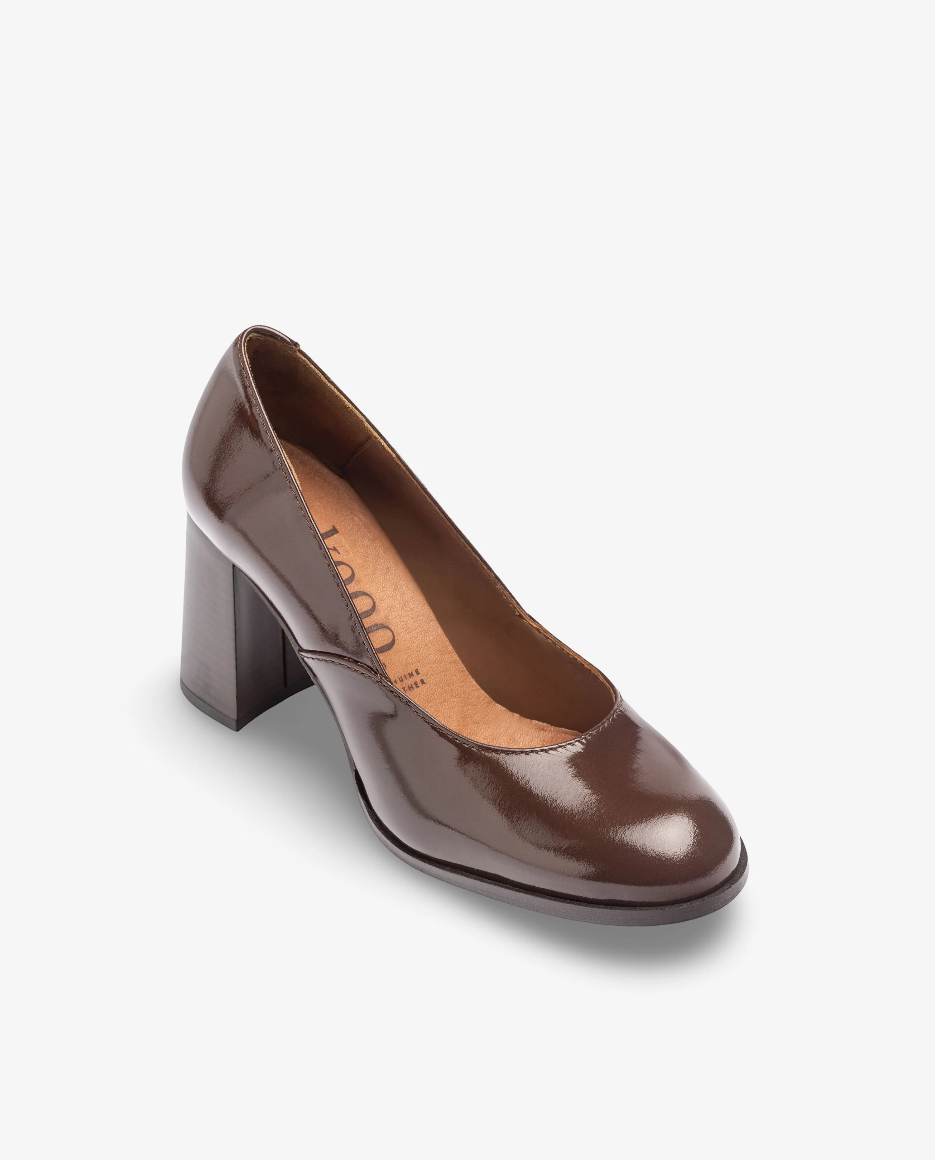 Zapato de tacón LOIR-001 marrón