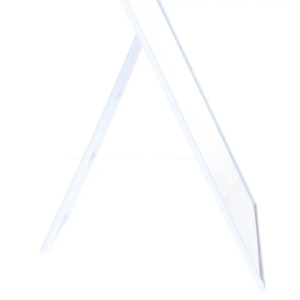 Tendance Make-up spiegel - wit - kunststof - 30 x 22 cm