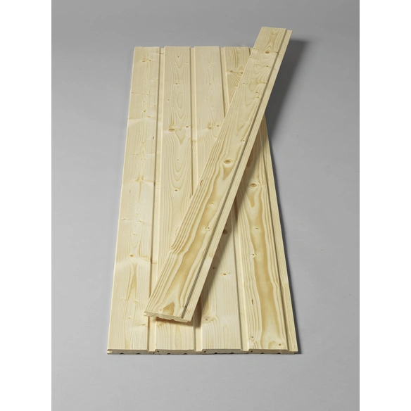 Profilholz, Güteklasse A, BxH: 9,6 x 12,5 mm, Holz