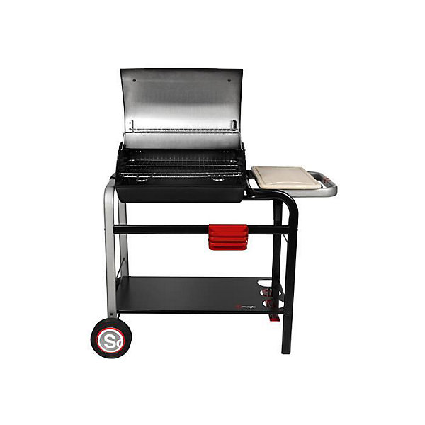 Barbecue à charbon Somagic Vulcano 2600 - Sur chariot - 102 x 56,5 x 88,5 cm