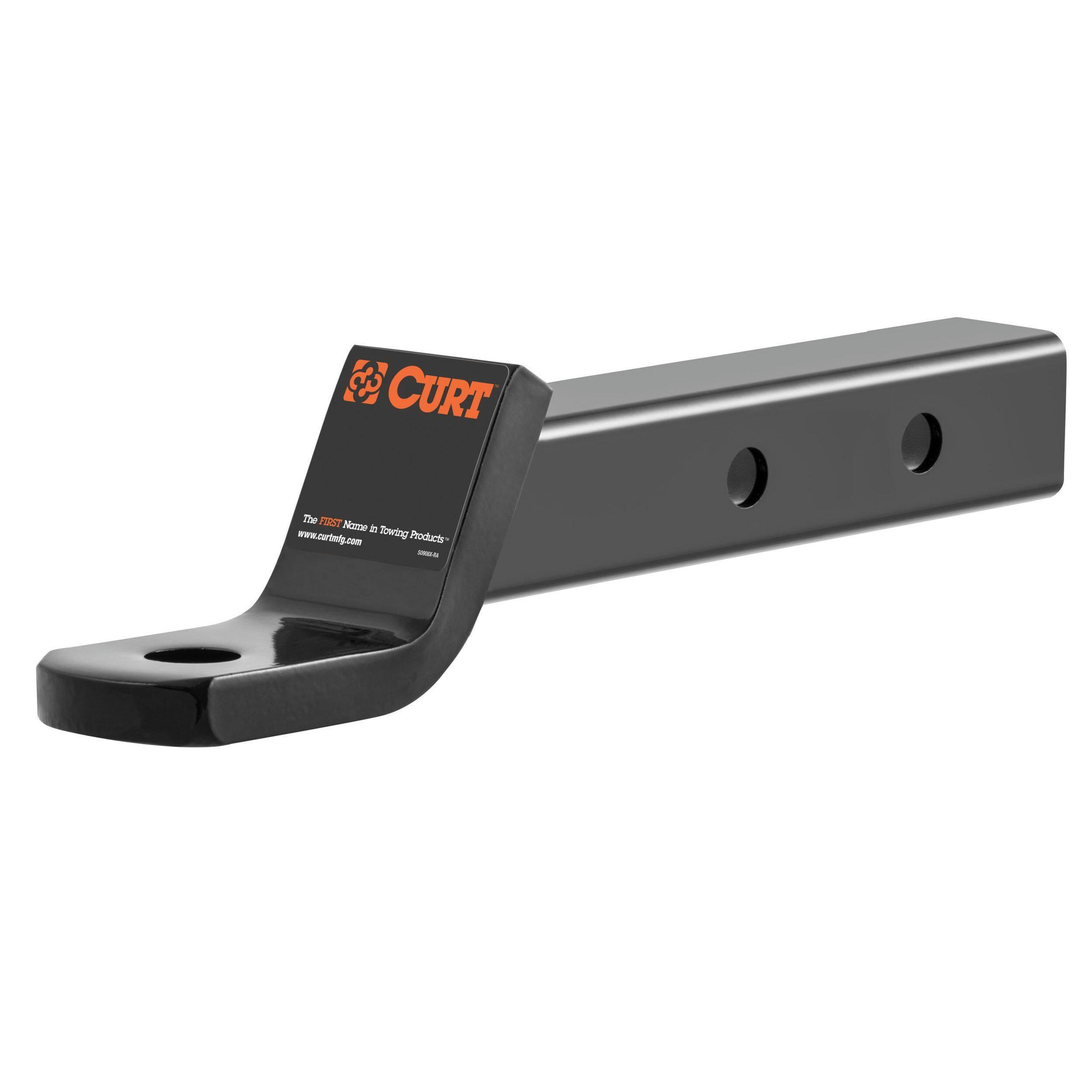 CURT Dual-Length Ball Mount 7500-lb, 2-in Drop, 7-1/2-in or 10-1/2-in Long