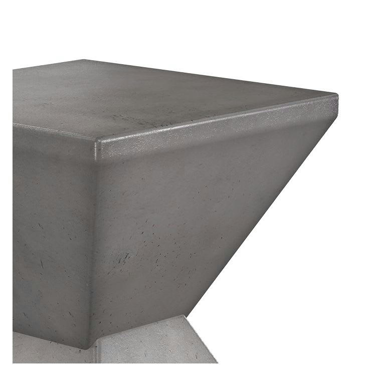 ELIJAH - Tabouret sablier en béton intérieur / extérieur