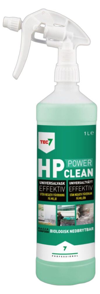 RENGJØRINGSMIDDEL TEC7 HP CLEAN 1L