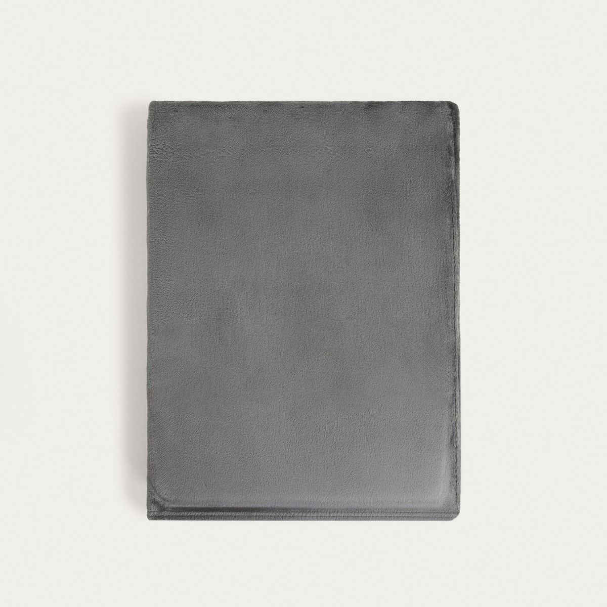 Koc ROTE EC gruby grafitowy 150x200 cm