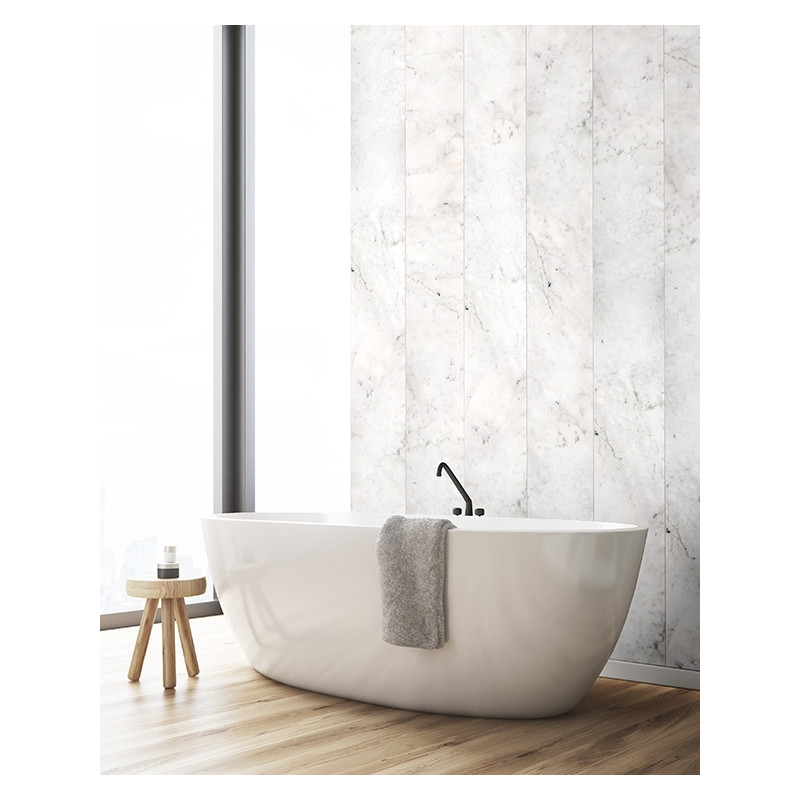 Lambris revêtu pour plafond Nude Marble 119,6 x 17,7 x 1 cm 6 pièces MAËSTRO