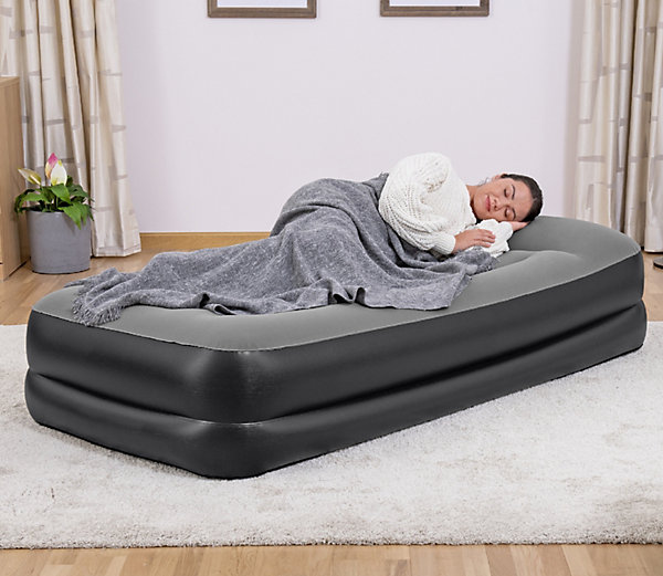 Bestway Lit gonflable 1 place 191x97x46 cm avec pompe électrique intégrée
