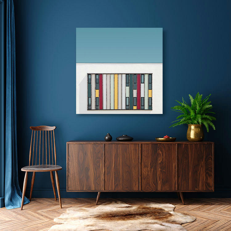 NUANCIER - Photographie d'art de Nicolas Rottiers 60x60 cm sur plexi