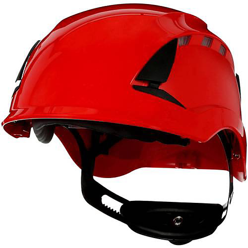 3M SecureFit X5505V-CE-4 Casque de protection ventilé EN 397 rouge