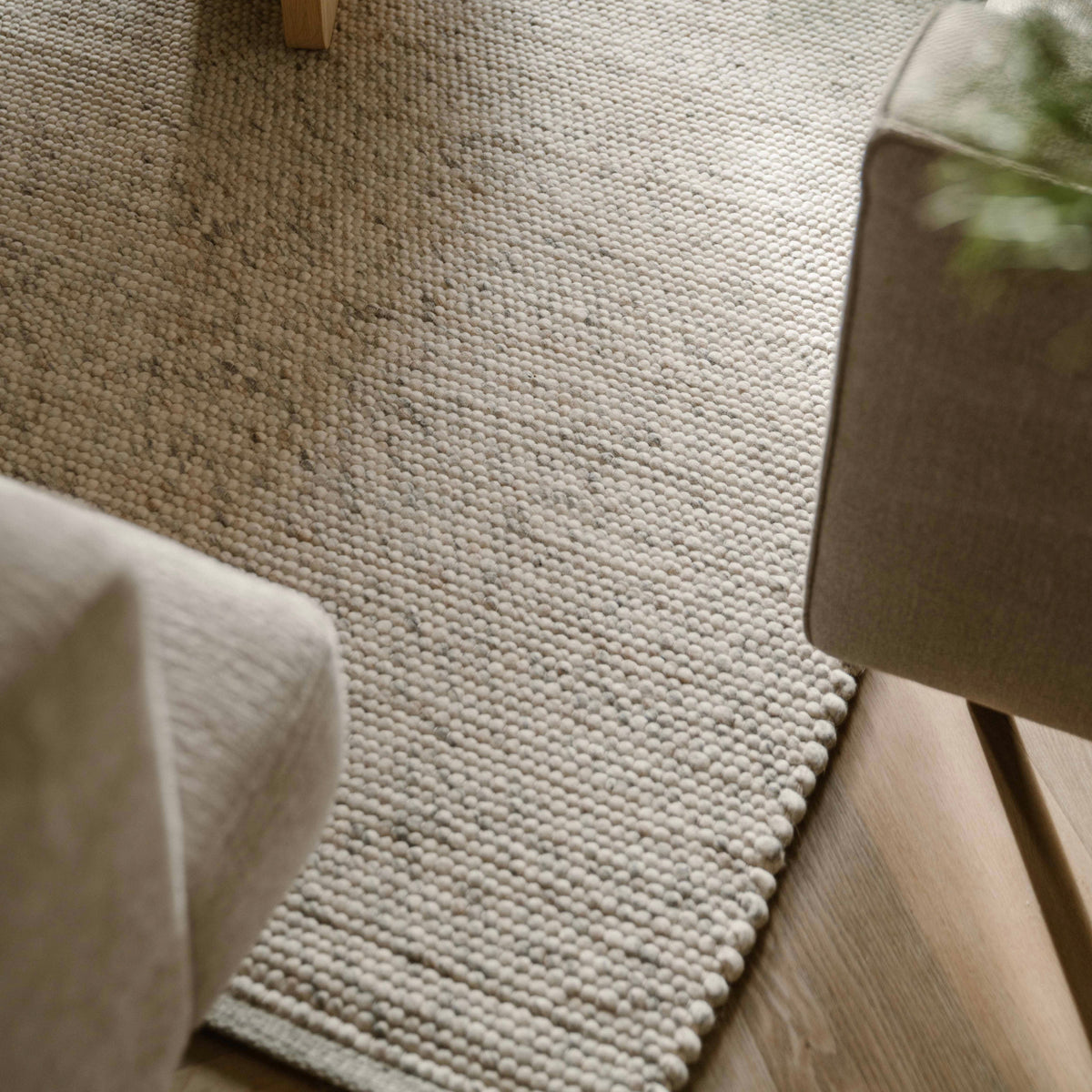 Mrcarpet wollen vloerkleed Gotland - beige/gemeleerd - 160x230cm