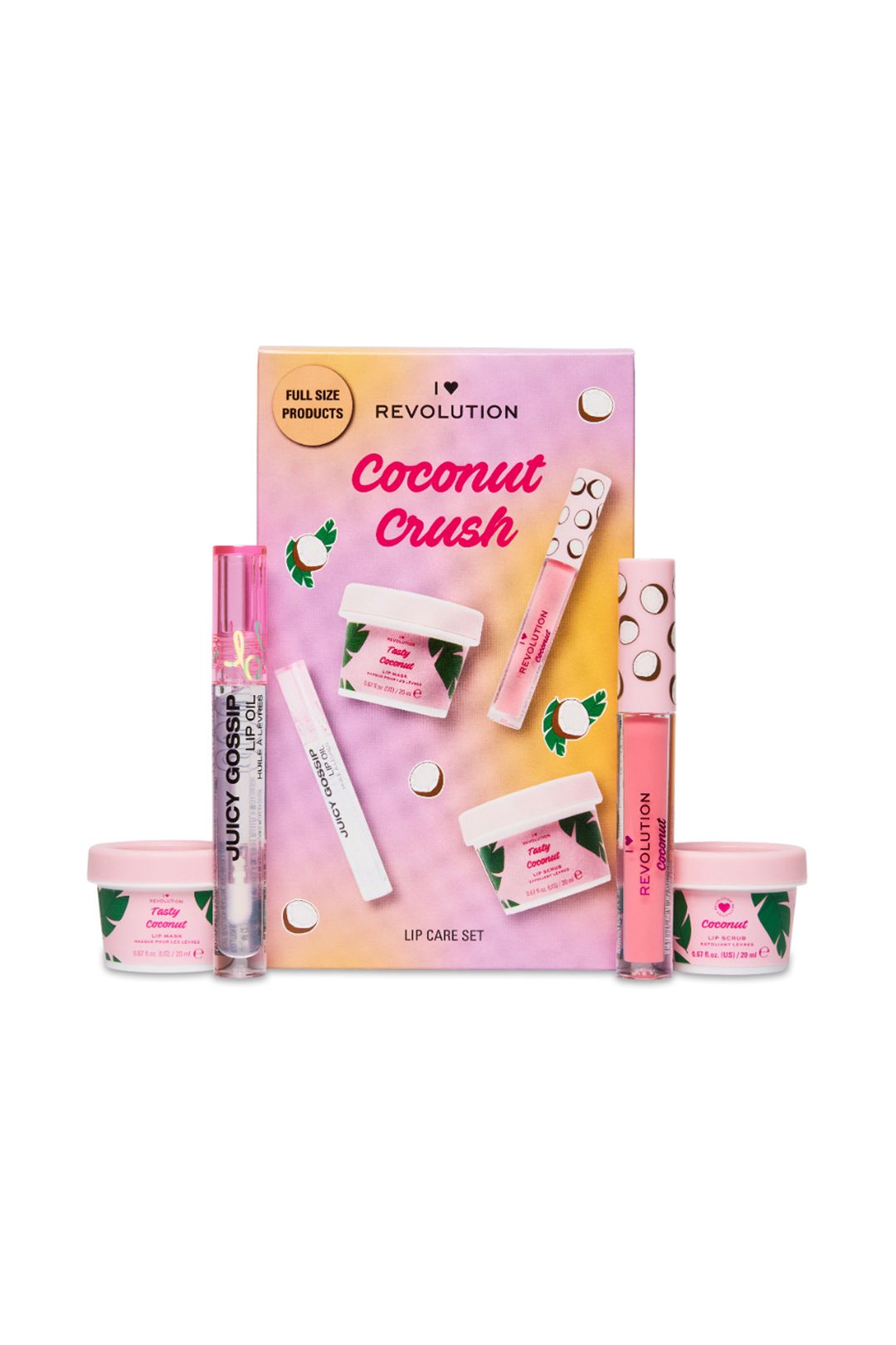I Heart Revolution Coconut Crush Makeup Set (Worth £21)
