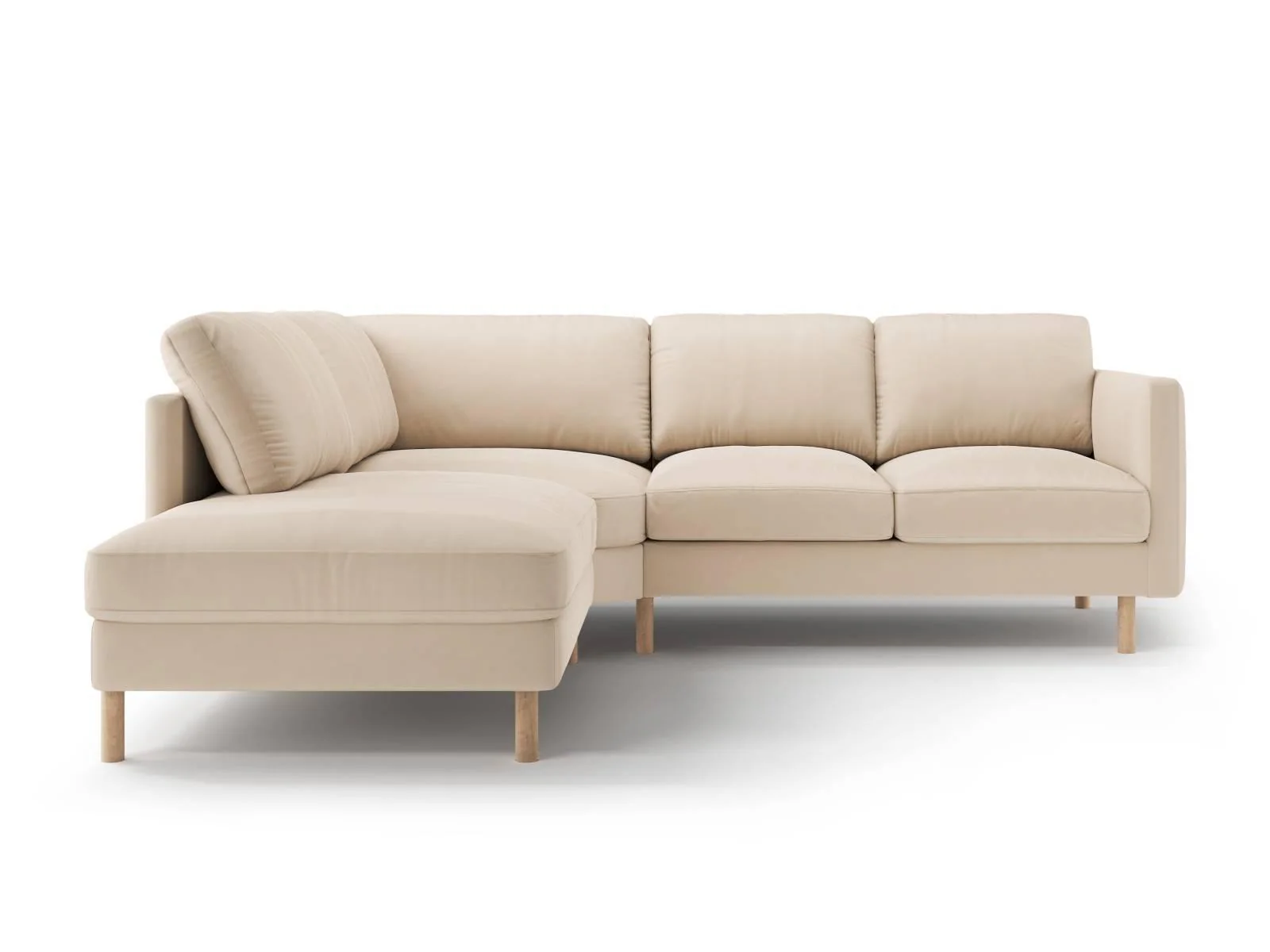 Hoekbank Eden links velvet