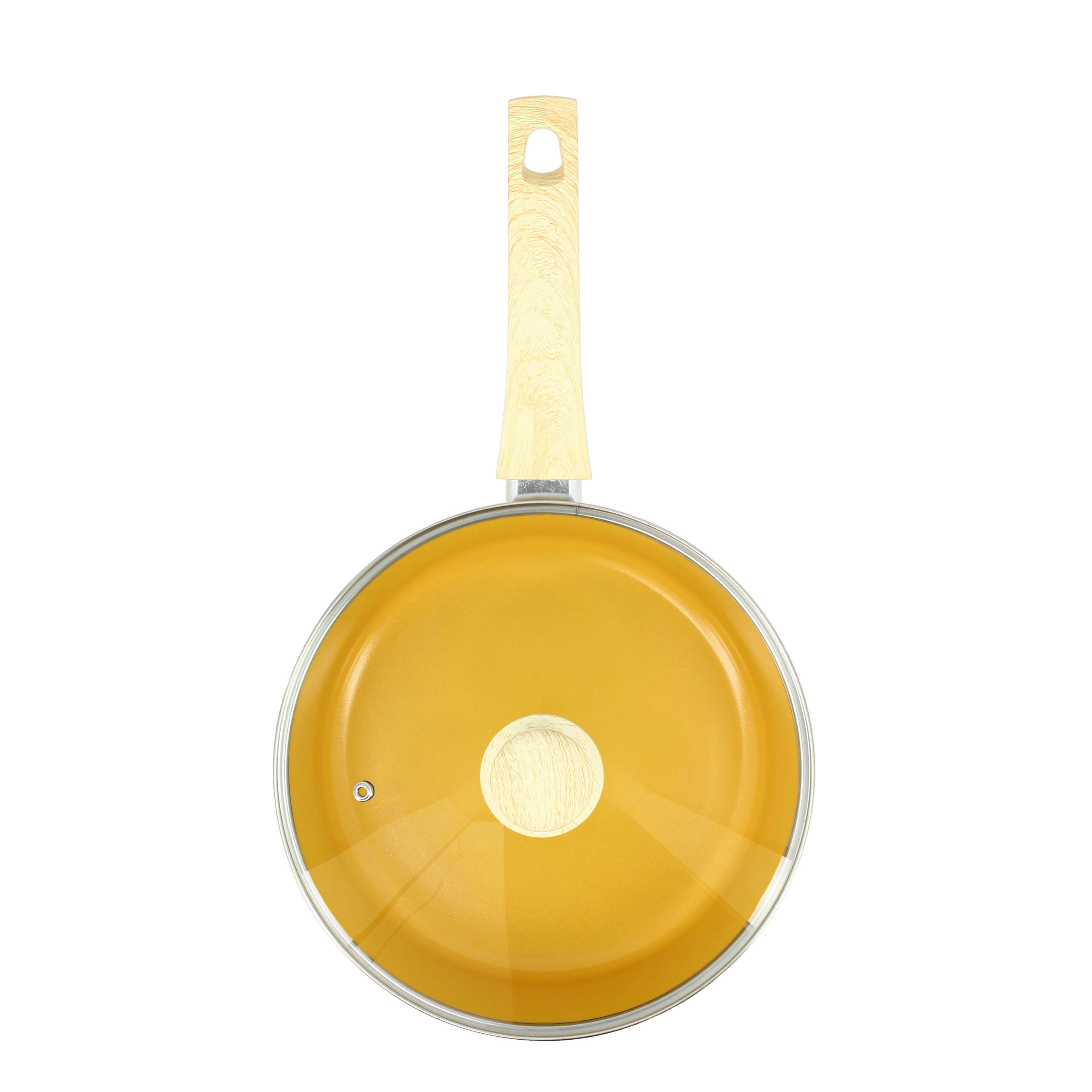 COLORAMA - Sauteuse en aluminium Ø24cm jaune - compatible induction