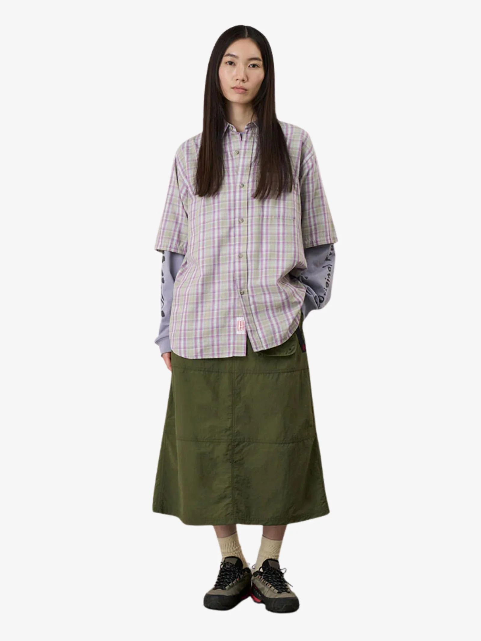 Nylon Utility Skirt