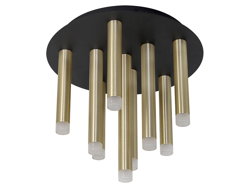 Lampa sufitowa Glam aluminiowa złota