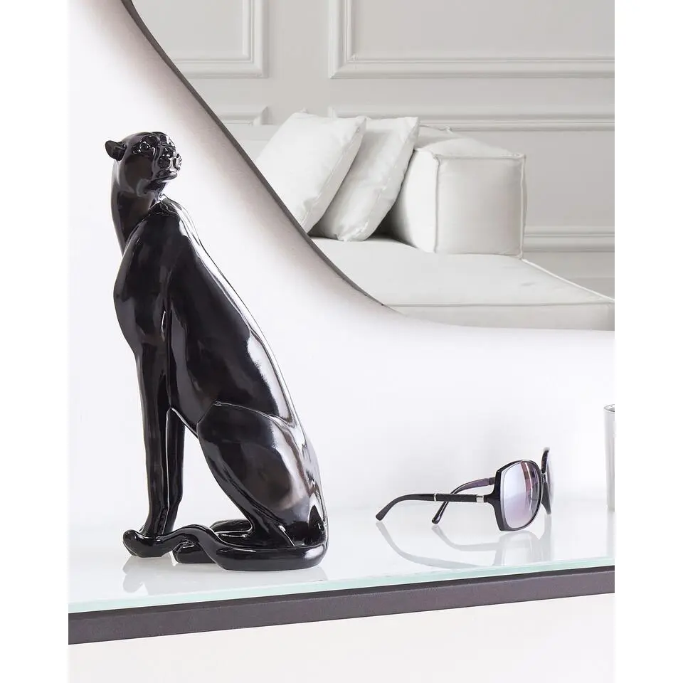 BROYE - Decofiguur - Zwart - Polyresin