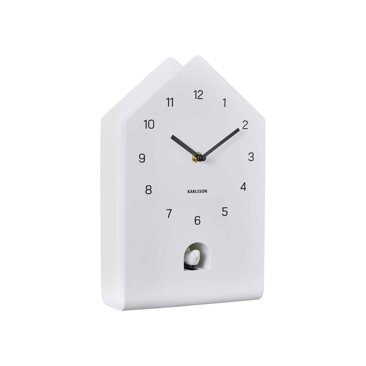 Karlsson wandklok Fino Cuckoo - wit - 9.3x17.2x28.5cm