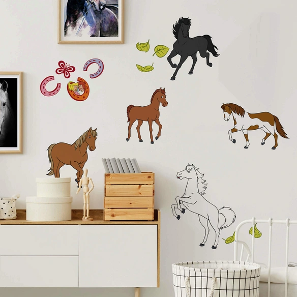 Wandtattoo »Bibi   Tina«, BxH: 120 x 80 cm