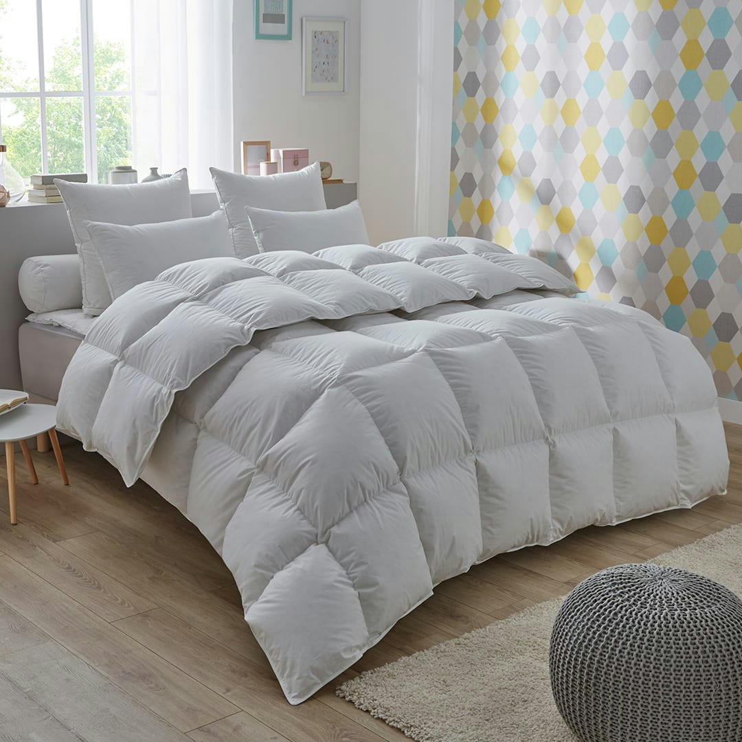 - Couette 50% duvet de canard Proneem - TEMPÉRÉE 200x200 cm - DODO