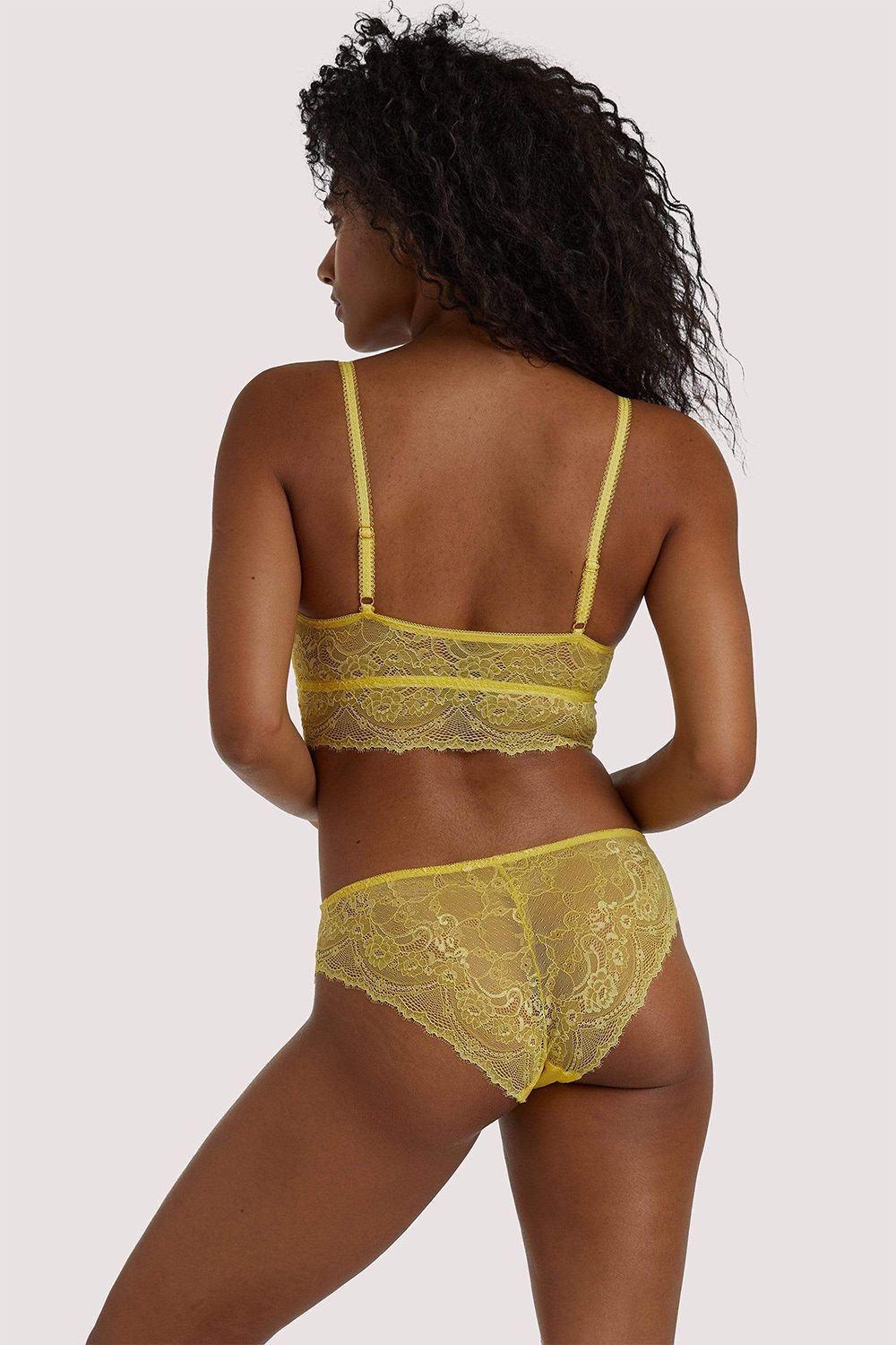 Wolf & Whistle Ariana Yellow 'Everyday Bralette'