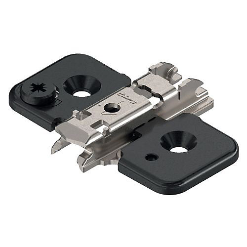 Embase CLIP TOP réglage excentrique en croix noir expando - BLUM - EMB173710NO