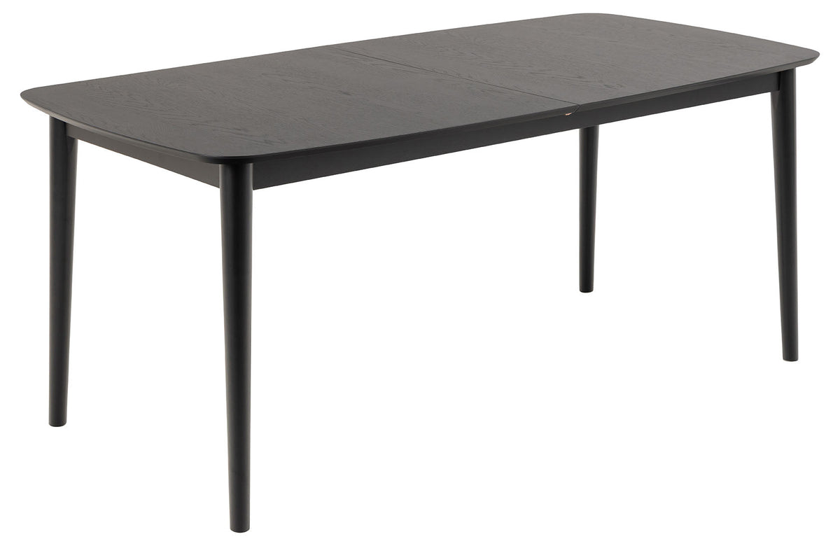Rebellenclub Eetkamertafel Kristiansand - 180 x 90 cm - Zwart