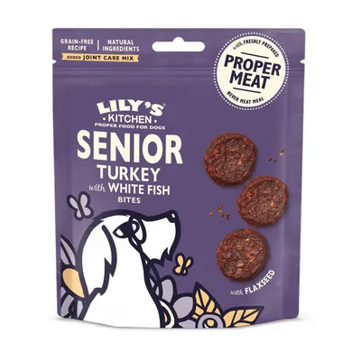 Lily's Kitchen Senior Bites Turkey & Whitefish