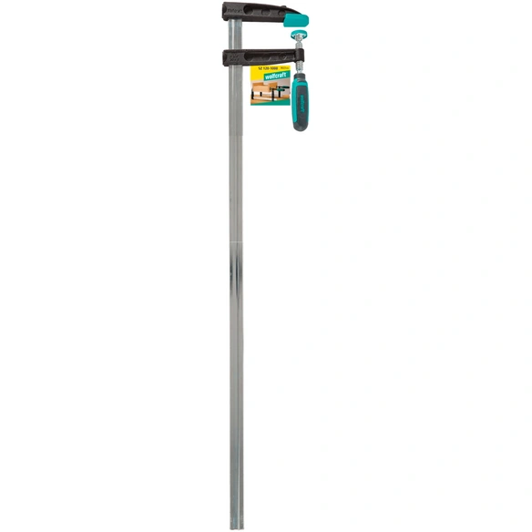 Zwinge, Spannweite: 1000 mm, Stahl, 100 cm