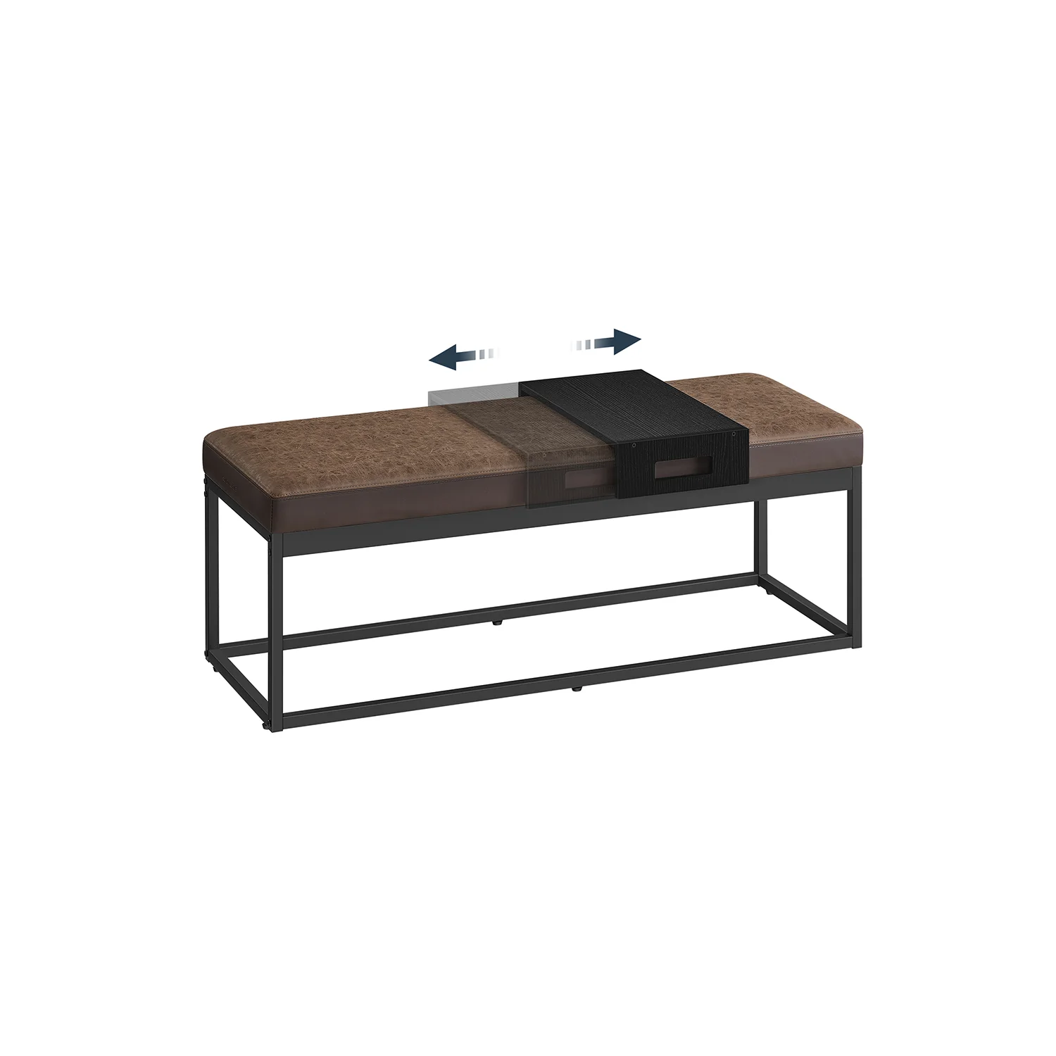 Collection LUIZ – banc partie supérieure réversible capacité 300 kg